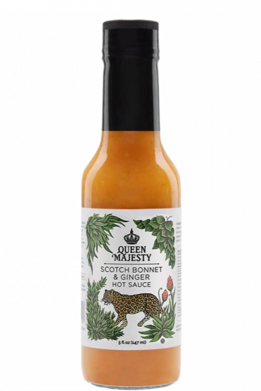 Queen Majesty Scotch Bonnet & Ginger bottle